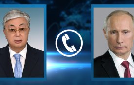 Қазақстан Президенті Қасым-Жомарт Тоқаев Ресей Президенті Владимир Путинмен телефон арқылы сөйлесті