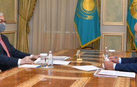 Президент Касым-Жомарт Токаев принял акима Туркестанской области Умирзака Шукеева