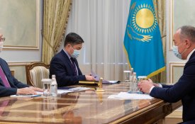 Президент принял уполномоченного по защите прав предпринимателей Казахстана Рустама Журсунова
