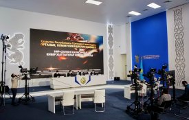 Пресс-конференция на тему: "О проведении киберучений в г.Нур-Султан"