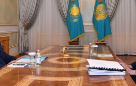 Президент Сыбайлас жемқорлыққа қарсы іс-қимыл агенттігінің төрағасы Алик Шпекбаевты қабылдады