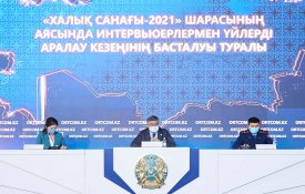 О начале подомового обхода интервьюерами в рамках «Переписи населения-2021»