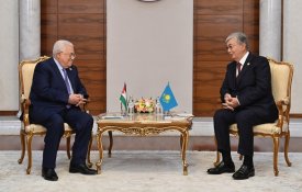 Касым-Жомарт Токаев провел встречу с Президентом Палестины