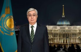 Глава государства поздравил казахстанцев с Новым годом