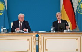 Қазақстан мен Германия президенттері БАҚ өкілдері үшін бірлескен мәлімдеме жасады