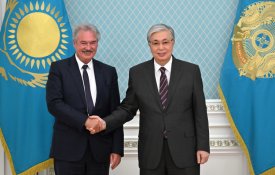 Президент Касым-Жомарт Токаев принял министра иностранных дел Люксембурга Жана Ассельборна