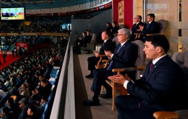 Касым-Жомарт Токаев посетил турнир Qazaqstan Barysy Grand Slam