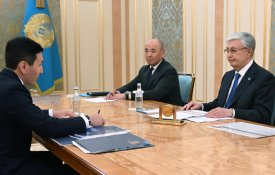 Президент Касым-Жомарт Токаев принял председателя правления АО «Самрук-Қазына» Нурлана Жакупова