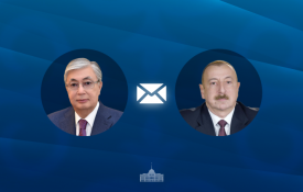 Мемлекет басшысы Әзербайжан Президентіне құттықтау жеделхатын жолдады