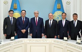 Глава государства принял председателя совета директоров CITIC Group Си Гохуа