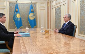Глава государства принял Премьер-министра Олжаса Бектенова