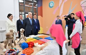 Глава государства ознакомился с деятельностью творческо-инновационной академии «Сыр жұлдыздары»