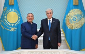 Президент провел встречу с Раисом Республики Татарстан Рустамом Миннихановым Президент провел встречу с Раисом Республики Татарстан Рустамом Миннихановым