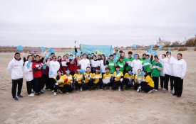 120 кг мусора убрали с прибрежных территорий школьники Кызылорды в рамках экологической акции «Экономь воду – сохраняй будущее!»