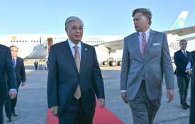 Президент Казахстана прибыл с визитом в Вашингтон