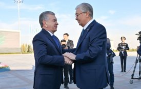 Президент Касым-Жомарт Токаев прибыл с государственным визитом в Ташкент