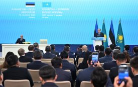 Касым-Жомарт Токаев и Алар Карис выступили на казахско-эстонском бизнес-форуме