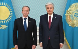 Касым-Жомарт Токаев принял Президента Международной федерации шахмат (FIDE) Аркадия Дворковича