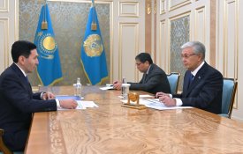 Глава государства принял председателя правления АО «Самрук-Казына» Нурлана Жакупова
