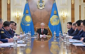 Глава государства провел совещание по вопросам воинской дисциплины и правопорядка