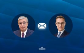 Мемлекет басшысы Финляндия Президентін құттықтады