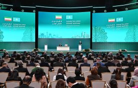 Касым-Жомарт Токаев и Масуд Пезешкиан приняли участие в казахско-иранском бизнес-форуме