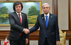 Глава государства провел встречу с Премьер-министром Грузии