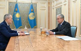 Қасым-Жомарт Тоқаев Қаржылық мониторинг агенттігінің төрағасы Жанат Элимановты қабылдады