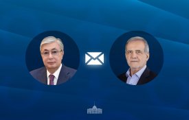 Глава государства направил телеграмму поздравления Президенту Ирана