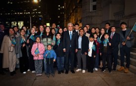 Глава государства встретился в Вашингтоне с соотечественниками