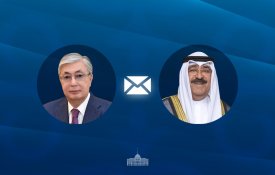 Глава государства направил поздравительную телеграмму Эмиру Кувейта