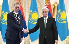 Мемлекет басшысы Сербия Президентін «Алтын Қыран» орденімен марапаттады