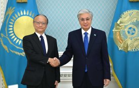 Глава государства принял президента Азиатского банка развития Масато Канду