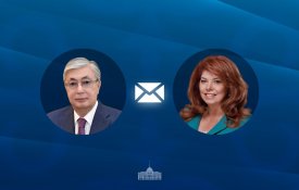 Мемлекет басшысы Болгария Республикасының Президентіне құттықтау жеделхатын жолдады