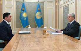 Глава государства принял министра энергетики Ерлана Аккенженова
