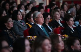 Касым-Жомарт Токаев посетил праздничный концерт