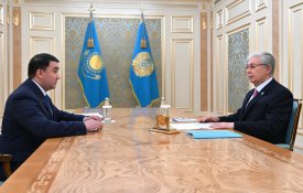 Касым-Жомарт Токаев принял акима Туркестанской области Нуралхана Кушерова