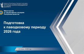 Мемлекет басшысының тапсырмаларын орындау: су тасқыны кезеңінің тұрақты өтуін қамтамасыз ету