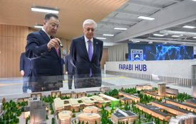 Глава государства посетил Казахский национальный университет имени аль-Фараби