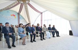 Президент посетил концерт по случаю праздника Наурыз