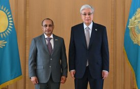 Президент Касым-Жомарт Токаев принял посла ОАЭ в Казахстане Мухаммеда Саида Мухаммеда аль-Арики