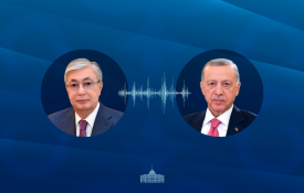 Глава государства провел телефонный разговор с Президентом Турции Реджепом Тайипом Эрдоганом