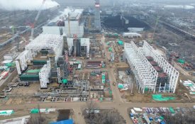 Перевод Алматы на газ: идет установка газовых турбин и генераторов