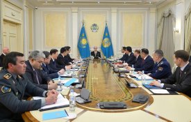 Глава государства провел заседание Совета Безопасности Республики Казахстан