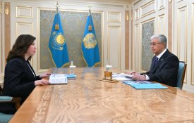 Глава государства принял министра просвещения Жулдыз Сулейменову