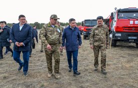 Премьер-министр проверил готовность системы раннего обнаружения лесных пожаров и оснащенность «Семей орманы»