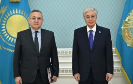 Президент принял Генерального секретаря ОДКБ Таалатбека Масадыкова