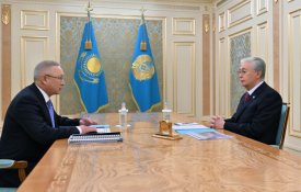 Мемлекет басшысы Жетісу облысының әкімі Бейбіт Исабаевты қабылдады