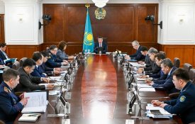 Олжас Бектенов провел заседание МВК по профилактике правонарушений