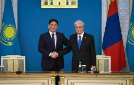 Қазақстан мен Моңғолия президенттері БАҚ өкілдеріне арналған брифинг өткізді